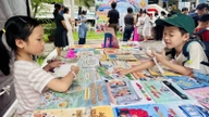 งานมหกรรมหนังสือเด็ก 'ฉันสนุกกับการอ่านหนังสือ ได้เรียนรู้สิ่งดีๆ มากมาย'
