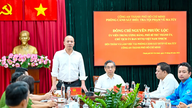 Biträdande sekreterare för Ho Chi Minh-stadens partikommitté, Nguyen Phuoc Loc: Berömmer Ho Chi Minh-stadens polis engagemang och engagemang i att bekämpa narkotikabrott.