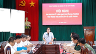Cérémonie d'ouverture de l'exercice de combat de la commune de Tuy Phuoc dans la zone de défense provinciale en 2026.