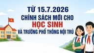 Chính sách mới cho học sinh và trường phổ thông nội trú