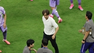 Trainer Hong Myung-bo war über die Niederlage gegen Mexiko äußerst enttäuscht und wünschte sich sehnlichst, Südkorea könne Südafrika besiegen.