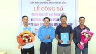 Založení odborové organizace ve společnosti Nguyen Giap Trading Company Limited.
