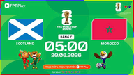 Link xem trực tiếp Scotland và Morocco (bảng C World Cup 2026)