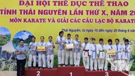 Thai Nguyen Eyaleti Karate Kulübü Turnuvası Kapanış Töreni