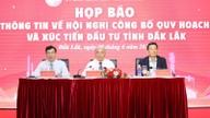 Đắk Lắk sắp tổ chức Hội nghị công bố quy hoạch và xúc tiến đầu tư