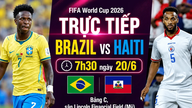 ŽIVĚ fotbal Brazílie 2-0 Haiti (první poločas): Brazílie dominuje, Cunha skóruje dva góly