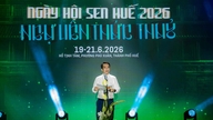 El Festival del Loto de Hue 2026 contribuye a revitalizar los productos turísticos de la antigua capital.