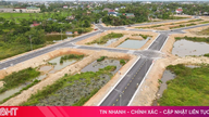 How are the 35 resettlement areas for the high-speed railway project in Ha Tinh progressing?