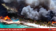 Incendiu puternic izbucnește la o stațiune din Republica Dominicană.