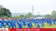 Promoting the sports and physical fitness movement in Minh Son commune.