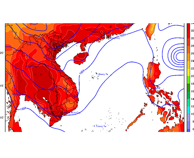 La prossima settimana è prevista un'intensa ondata di calore nel Vietnam settentrionale e centrale.