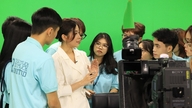 Journalists learn the craft of digital content creation.