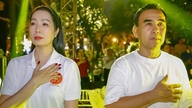 La artista del pueblo Trinh Kim Chi se reencuentra con su exnovio Quyen Linh; la artista del pueblo Thu Que, de casi 60 años, muestra con confianza su rostro al natural.