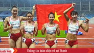 ورزشکار Quách Thị Lan از Thanh Hoa به همراه تیم امدادی بانوان ویتنام موفق به کسب مدال طلای آسیا شدند.