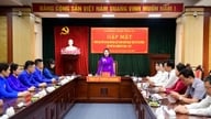 İl Parti Komitesi Daimi Komitesi, Ho Chi Minh Komünist Gençlik Birliği'nin 13. Ulusal Kongresi'ne katılan heyetle bir araya geldi.