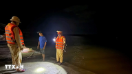 Ha Tinh: Authorities seize vehicle transporting sand illegally on the Lam River.