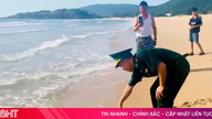 Seekor penyu laut langka seberat 40 kg dilepaskan kembali ke habitat aslinya.