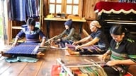 Keeping the traditional brocade weaving craft alive amidst the vast forests of Lam Dong.