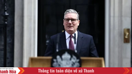 Der britische Premierminister Keir Starmer kündigt seinen Rücktritt an.