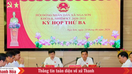Xã Nga Sơn giảm từ 41 thôn còn 21 thôn