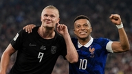Mbappé och Haaland gjorde två mål och hjälpte Frankrike och Norge att säkra sina platser i nästa omgång.
