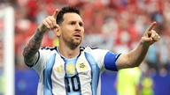 Saksikan dua gol yang melonjakkan Messi ke dalam sejarah Piala Dunia.