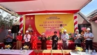 Komune Dai Thanh memulakan projek untuk memulihkan dan mengubah suai Pagoda Linh Ung.