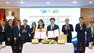 FPT dan Universitas Nasional Vietnam Kota Ho Chi Minh menandatangani perjanjian kerja sama di bidang pelatihan dan penelitian.