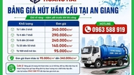 Tarifs pour le nettoyage de fosses septiques à An Giang - Nettoyage de fosses septiques Hoang Hai