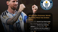 Messi sets 4 Guinness World Records