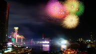 Ho Chi Minh Cityssä on ilotulituksia 16 eri paikassa illalla 2. heinäkuuta.