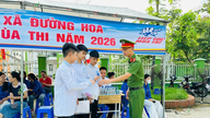 Unterstützung von Kandidaten bei der Aufnahmeprüfung für die 10. Klasse in Quang Ninh.