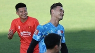 Während Khoa Ngo fehlte, waren Patrik Le Giang und Nguyen Tai Loc an ihrem ersten Trainingstag mit der vietnamesischen Nationalmannschaft voller Vorfreude.