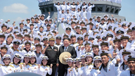 A Coreia do Norte pretende construir dois grandes navios de guerra por ano durante os próximos cinco anos.