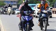 อากาศร้อนจัด มีบริเวณใดบ้างที่อุณหภูมิสูงเกิน 40 องศาเซลเซียส?