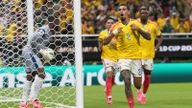 Munoz scored, Colombia won narrowly against the Democratic Republic of Congo.