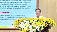 Kemas kini berita untuk pegawai dan ahli Parti di wad dan komun Dong Phu, Tan Loi dan Dong Tam.