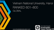 A Universidade Nacional do Vietnã, em Hanói, melhora sua classificação na avaliação de impacto sustentável do THE 2026.