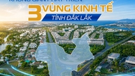 (Infografikk) Utviklingsområdet til de tre økonomiske sonene i Dak Lak-provinsen
