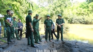 Bộ Tham mưu Bộ đội Biên phòng khảo sát xây dựng kè sông suối biên giới tỉnh Đắk Lắk