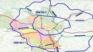 Başkent bölgesinde 230 milyar VND'nin üzerinde bir maliyetle 2030 yılına kadar tamamlanması planlanan 5 numaralı Çevre Yolu'nun inşası önerisi.