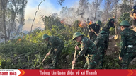 Provinční vojenské velení Thanh Hoa mobilizovalo přes 400 důstojníků a vojáků k reakci na tři lesní požáry.