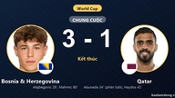 Bosna Hersek 3-1 Katar: Bosna Hersek kazandı