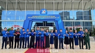 Delegasi Dak Lak menghadiri Kongres Kebangsaan ke-13 Kesatuan Belia Komunis Ho Chi Minh.