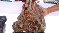 Persi in un mondo di formazioni rocciose artistiche in mezzo al mare di Tam Thanh.