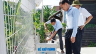 De installatie voor de inzameling en behandeling van huishoudelijk afvalwater en afvalwater van de An Lỗ-markt is in gebruik genomen.