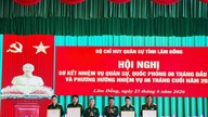 The armed forces of Lam Dong province have comprehensively completed their tasks for the first six months of 2026.