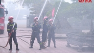 Thái Nguyên diễn tập xử lý tình huống cháy tại trung tâm thương mại