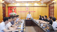 Forskning om att bygga ett storskaligt e-handelscentrum i Bac Ninh.