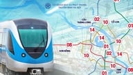 รายละเอียดเกี่ยวกับเส้นทางรถไฟฟ้าใต้ดิน 5 สายในฮานอยที่เพิ่งเริ่มก่อสร้าง
